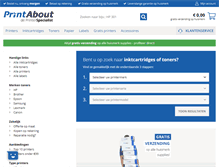 Tablet Screenshot of printabout.nl